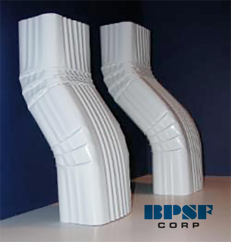 Downspout Offset BPSF Gutter Collectors & Downspouts